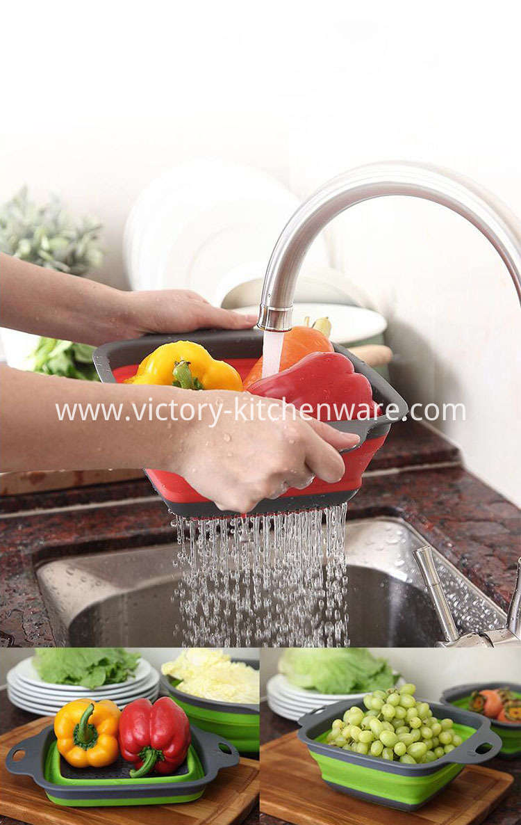 Collapsible Kitchen Colander Collapsible Kitchen Colander